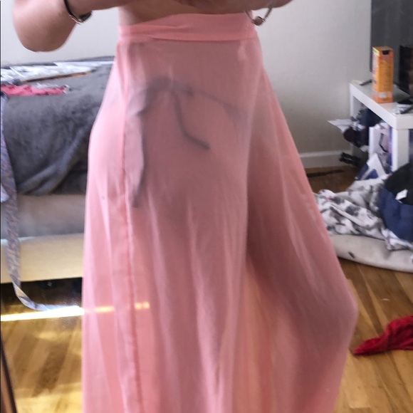 Pink swim suit coverup - Picture 3 of 3